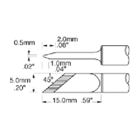 PHT-XY-S series Mtecal soldering iron tips