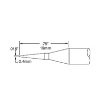 Metcal SSC-645A/SSC-745A soldering iron tip